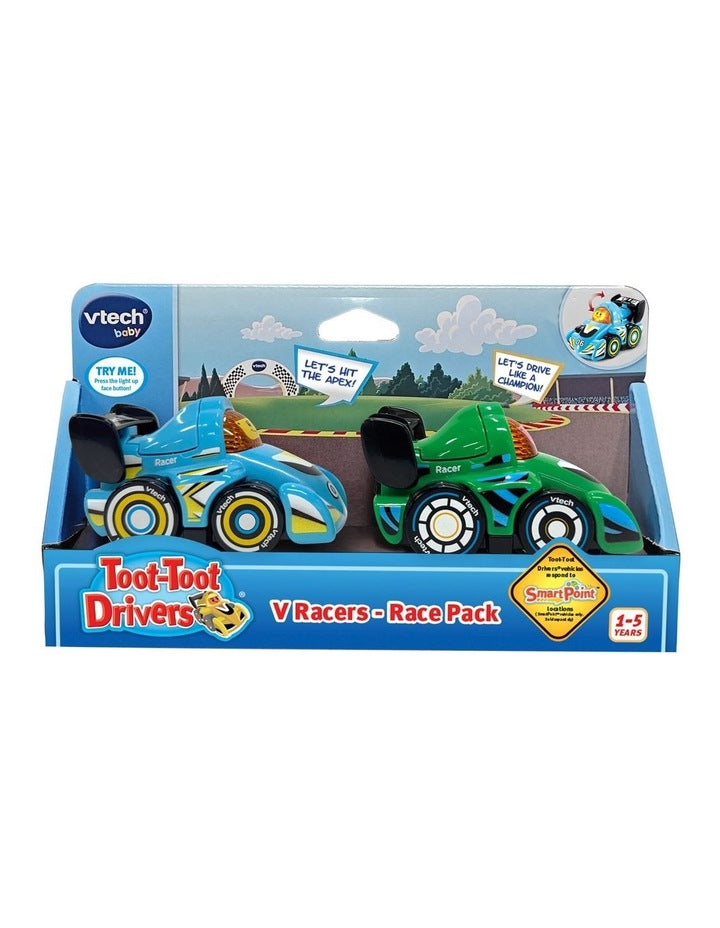 Toot-Toot Drivers V Racers Car 2-Pack - Assorted