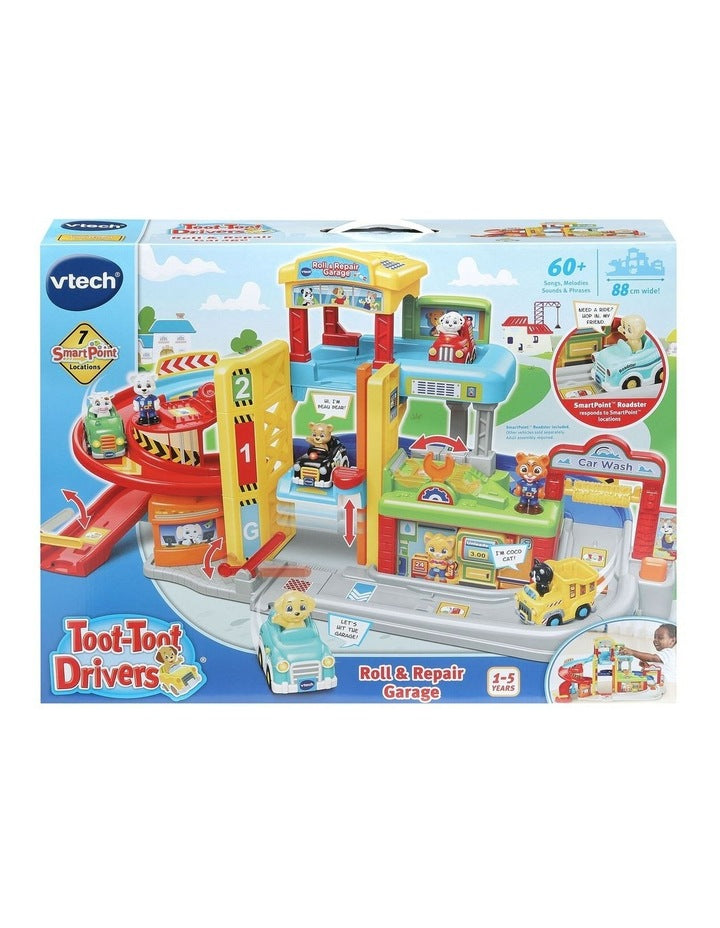 Toot-Toot Drivers Roll and Repair Garage