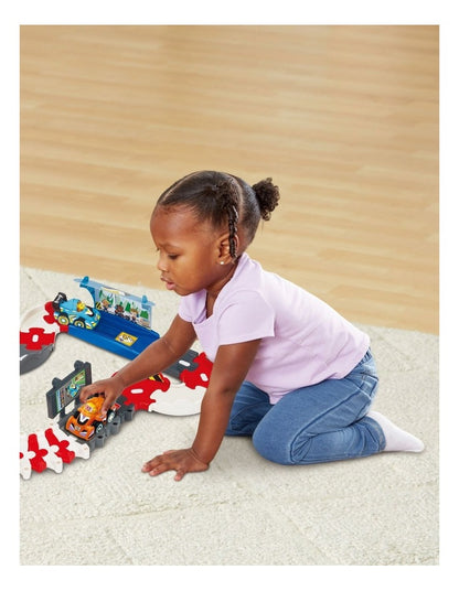 Toot-Toot Drivers V Racers Pit Stop Playset