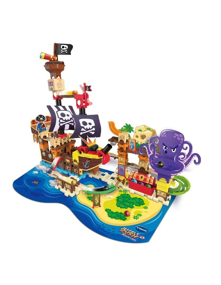 Marble Rush Adventures Pirate Ship Set