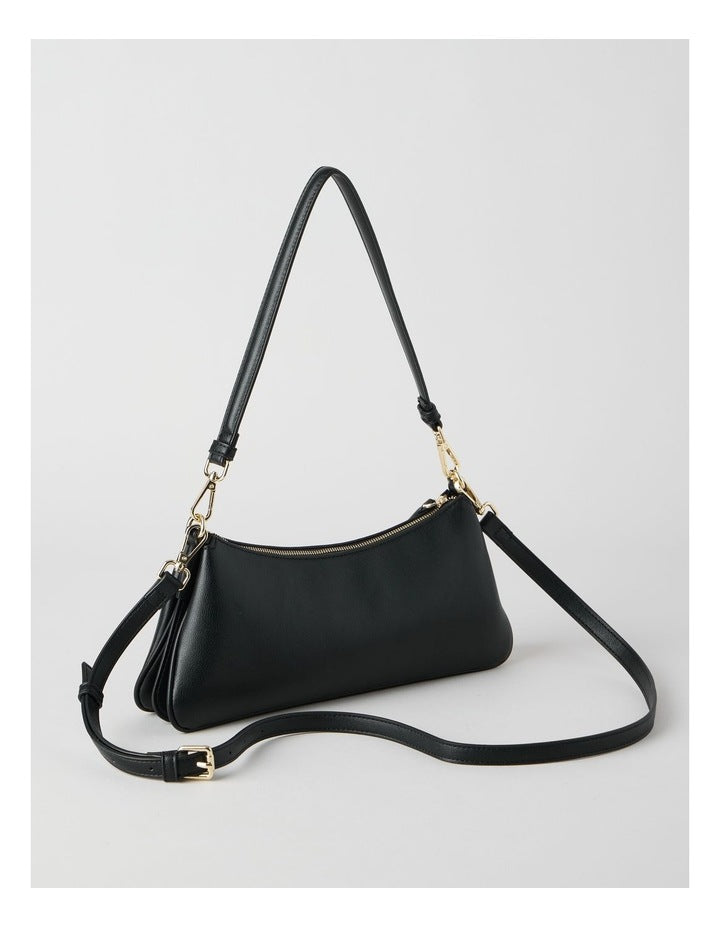 Cynthia Shoulder Bag in Black