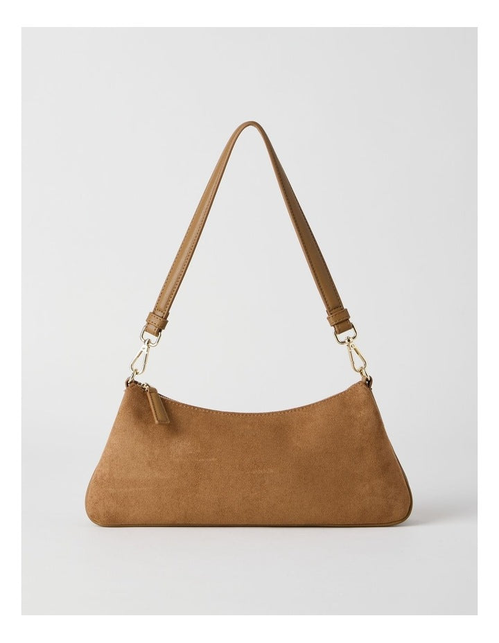Cynthia Shoulder Bag in Light Tan