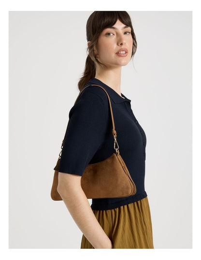Cynthia Shoulder Bag in Light Tan