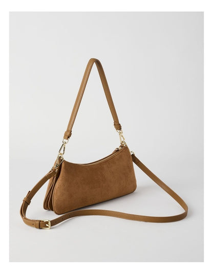 Cynthia Shoulder Bag in Light Tan
