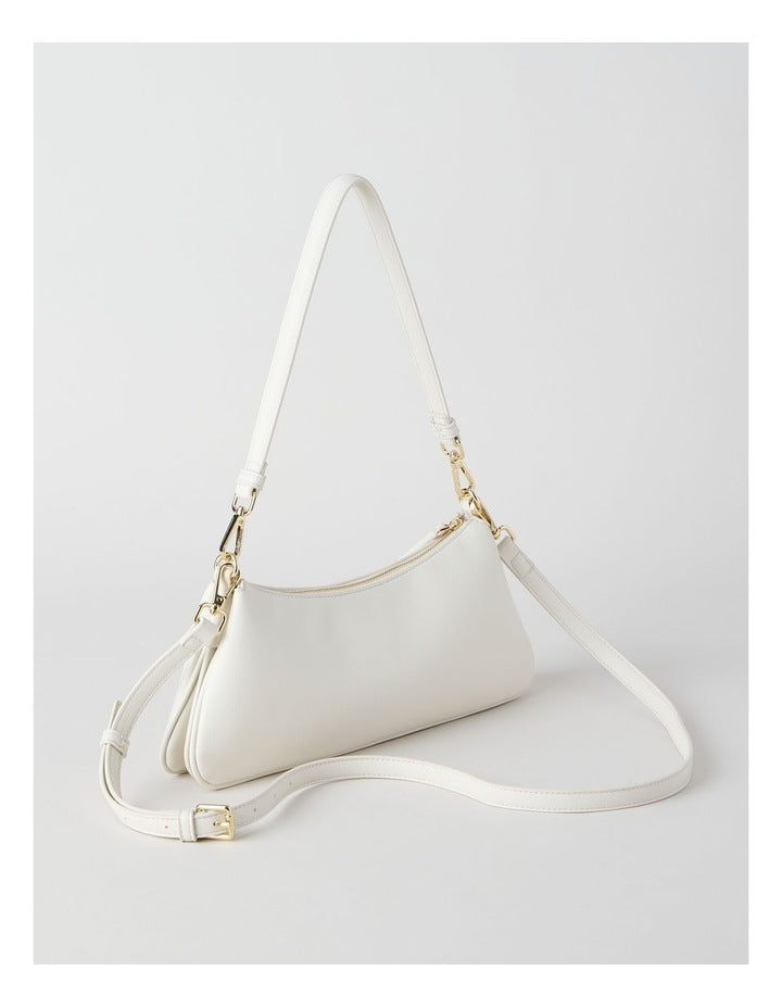 Cynthia Shoulder Bag in Ivory
