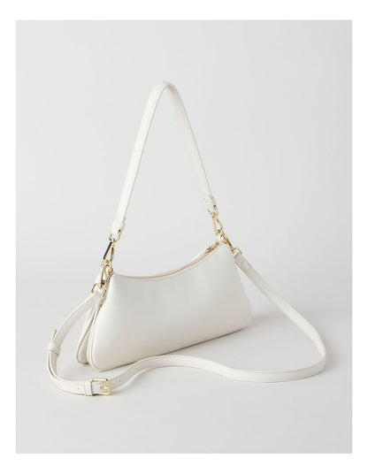 Cynthia Shoulder Bag in Ivory