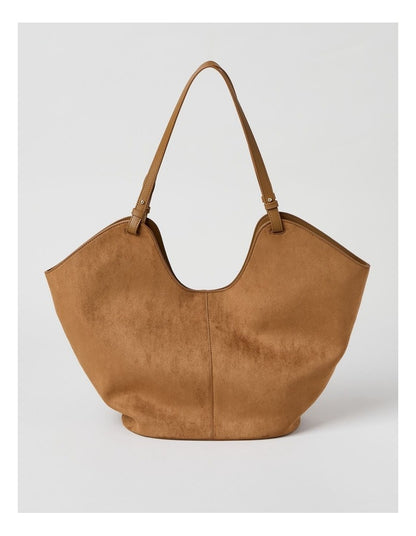 Kaycee Tote Bag in Light Tan