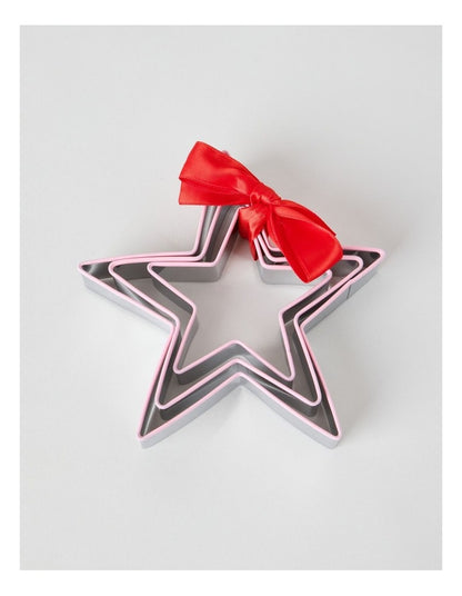Christmas Star Cookie Cutter Set Of 3