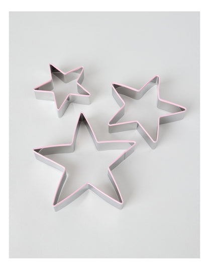 Christmas Star Cookie Cutter Set Of 3