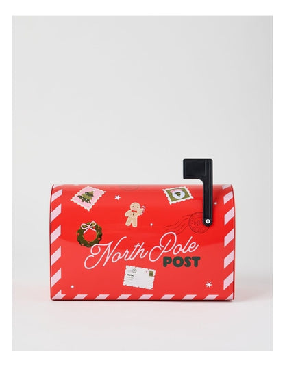 Sugerpop Letter To Santa Set in Tin Mail Box