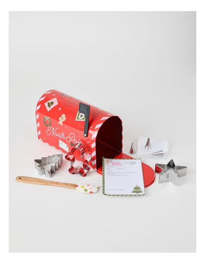 Sugerpop Letter To Santa Set in Tin Mail Box