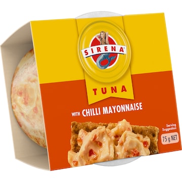 Sirena Snacking Tuna Chilli & Mayonnaise 75g