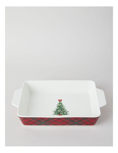 Christmas Large Rectangular Baker