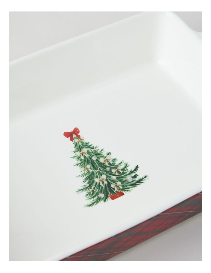Christmas Large Rectangular Baker