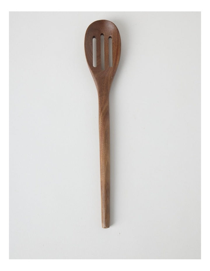 Walnut Slotted Spoon
