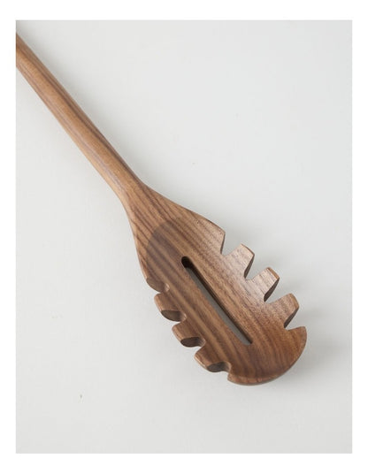 Walnut Pasta Server