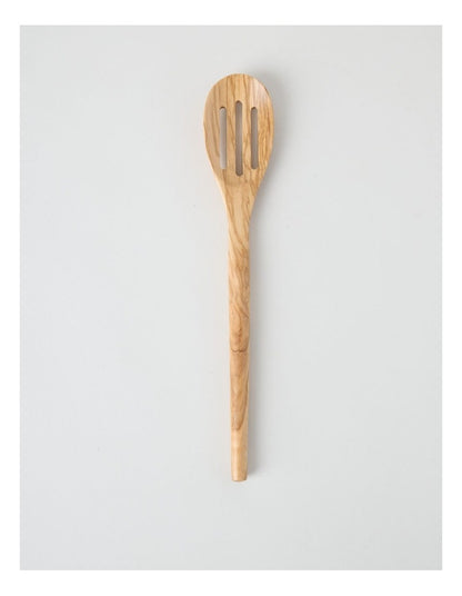 Olive Wood Slotted Spoon