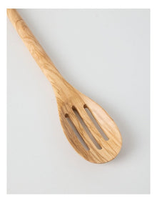 Olive Wood Slotted Spoon