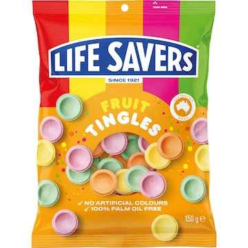 Life Savers Fruit Tingles 150g