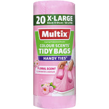 Multix Kitchen Tidy Bags x-Large Colour Scents 50l 20 Pack