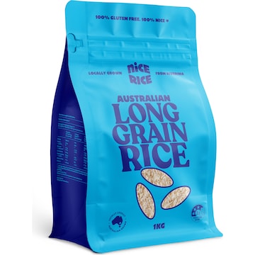 Nice Rice Australian Long Grain Rice 1kg