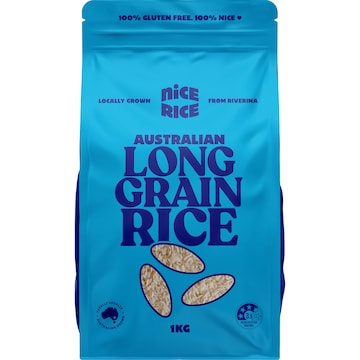 Nice Rice Australian Long Grain Rice 1kg