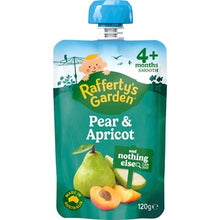 Rafferty's Garden Baby Food Pouch Pear & Apricot & Nothing Else 4+ Months 120g