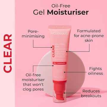 MCoBeauty Clear Oil Free Gel Moisturiser 50mL