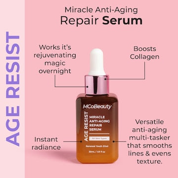 MCoBeauty Age Resist Miracle Anti Aging Repair Serum 30mL