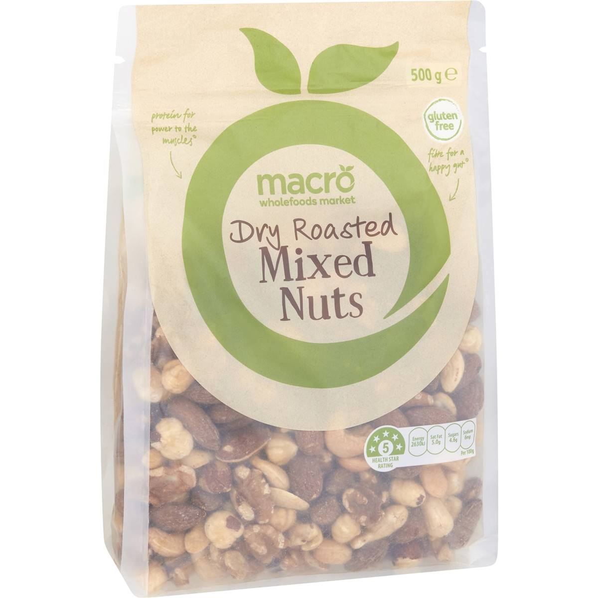 Macro Roasted Nuts Mix 500g