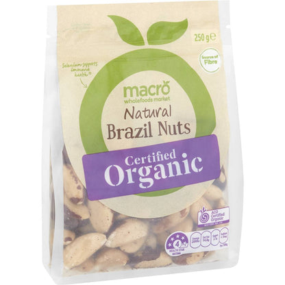 Macro Organic Brazil Nuts 250g
