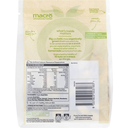Macro Organic Brazil Nuts 250g