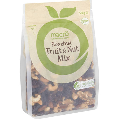 Macro Fruit & Nut Roasted Mix 500g
