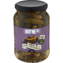 Bryne Co Pickled Baby Cucumbers 500g