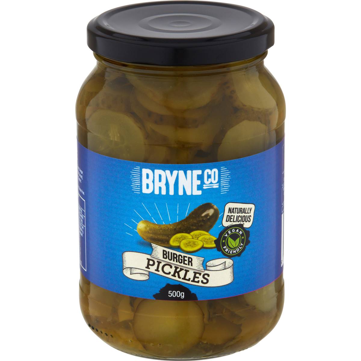 Bryne Co Burger Pickles 500g