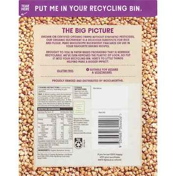 Macro Organic Buckwheat Raw 500g
