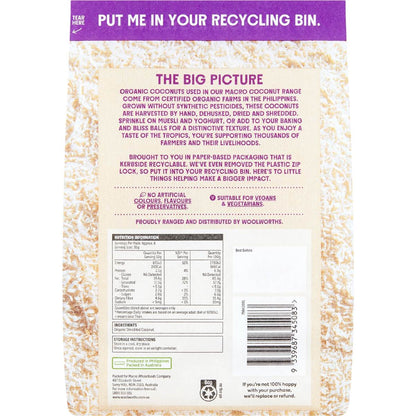 Macro Organic Shredded Coconut 200g
