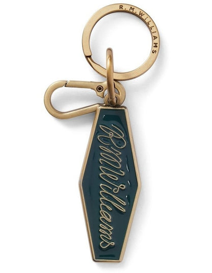 Heritage Enamel Keyring in Pine
