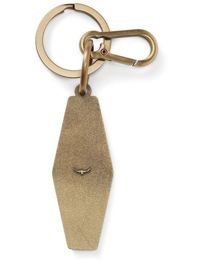 Heritage Enamel Keyring in Pine