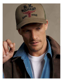 RMW Longhorn Trucker Cap Dark Olive
