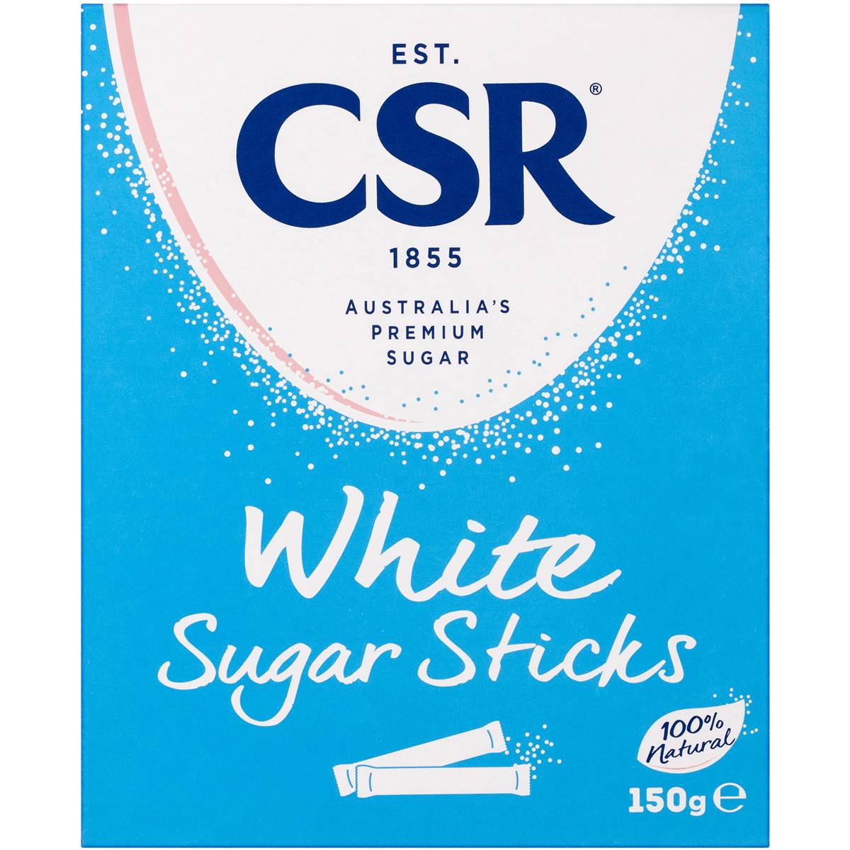CSR White Sugar Sticks 50 Pack