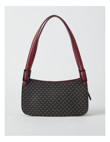 Harlan Shoulder Bag in Brown/Khaki/Bloodstone
