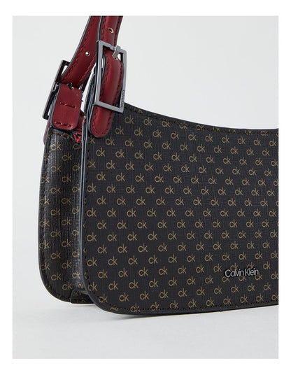 Harlan Shoulder Bag in Brown/Khaki/Bloodstone