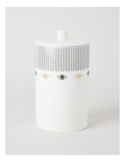 Bee Storage Canister Large Honeycomb