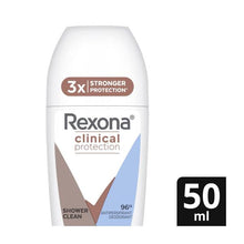 Clinical Protection Antiperspirant Roll On Shower Clean
