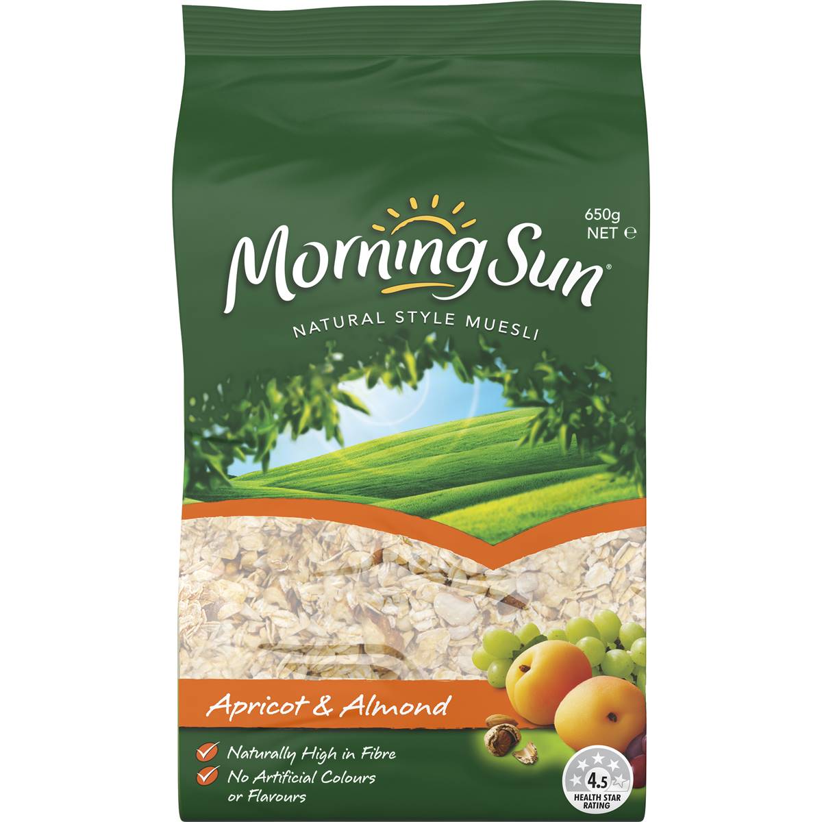 Morning Sun Apricot & Almond Breakfast Cereal 650g