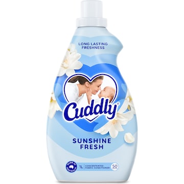 Cuddly Ultra Fabric Softener Sunshine Fresh 1L