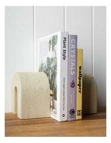 Alca Set of 2 Stone Bookends