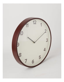 Terry Clock in Cherry 40cm