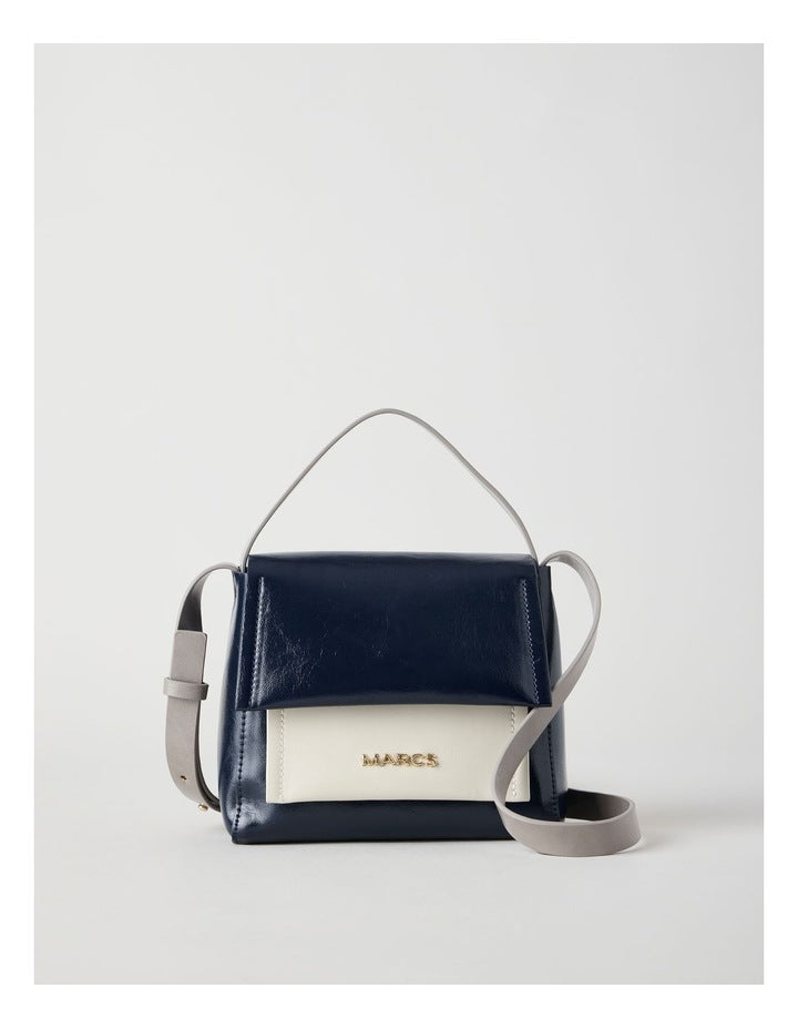 Malaga Crossbody Bag in Navy Combo